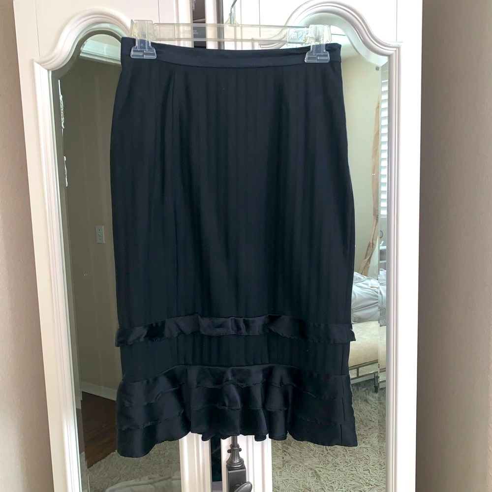 Bebe black pencil skirt